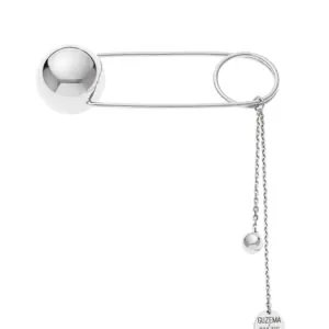 Big pin, white gold