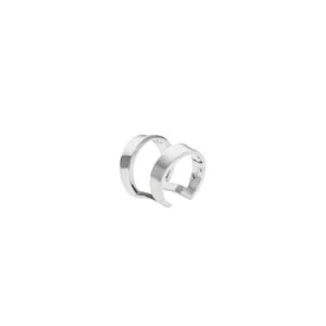 Duo Ear Cuff, white gold