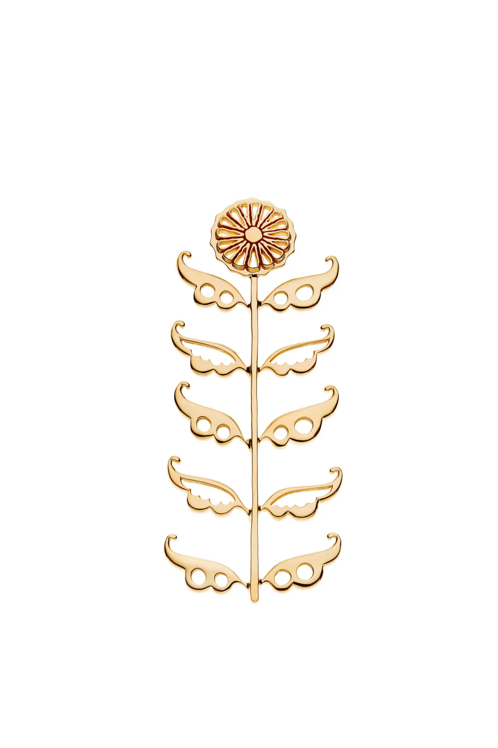 Brooches Blossom Brooch, silver for personalized elegance