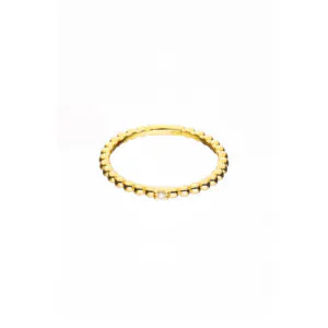 Mini Diamond Ring, yellow gold