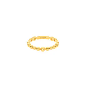 Beads Ring, yellow gold