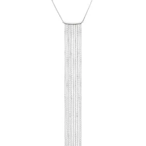 Chainfall Necklace, white gold