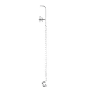 Chain Cuff Earring, white gold