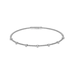Multi Diamonds Bracelet, white gold