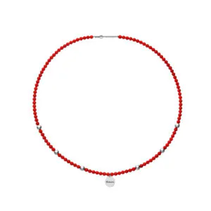 Freedom Coral Necklace, white gold