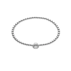 Flexi-Bracelet, diamonds, white gold