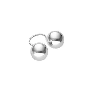 Bold Duo Ring, white gold