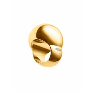 Bold Sphere RIng, yellow gold