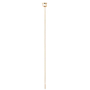Chain Cuff Earring, claspless, yellow gold