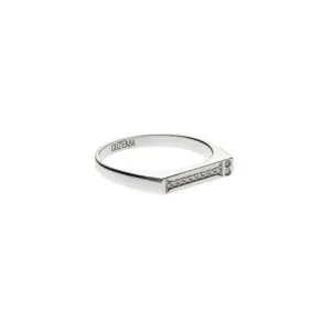 Essence Ring, diamonds, white gold